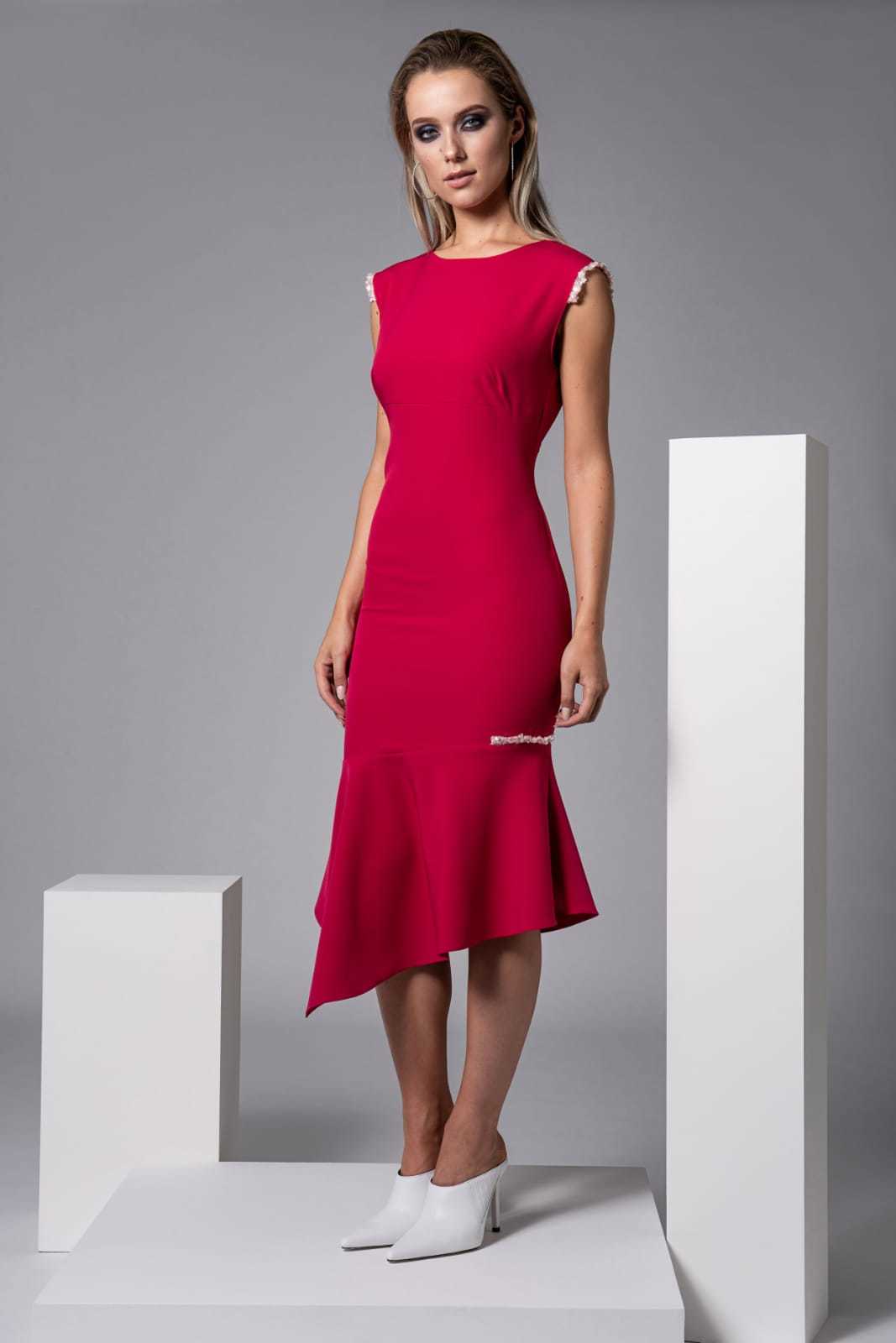 Moor Dress in Fuschia CARKKSISMOORFUS