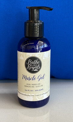 Muscle Gel - 3.4oz - Vegan - Gluten Free Muscle Gel - 3.4oz - Vegan - Gluten Free