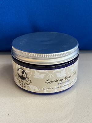 Lingonberry Sugar Scrub - 3.4oz - Organic Ingredients Lingonberry Sugar Scrub - 3.4oz - Organic Ingredients