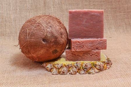 Pina Colada Handmade Soap Bar - 5oz - VEGAN NSW-PCS