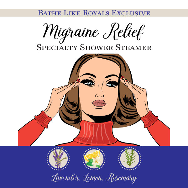 BLR Specialty Shower Steamer - Migraine Relief - Set of 2 BLR-MRSet