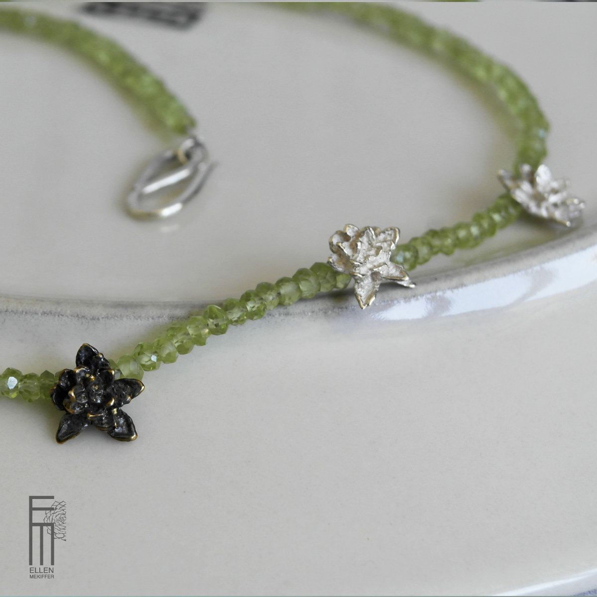 TAVIRA - Peridotkette - collar de peridoto collar peridoto tavira