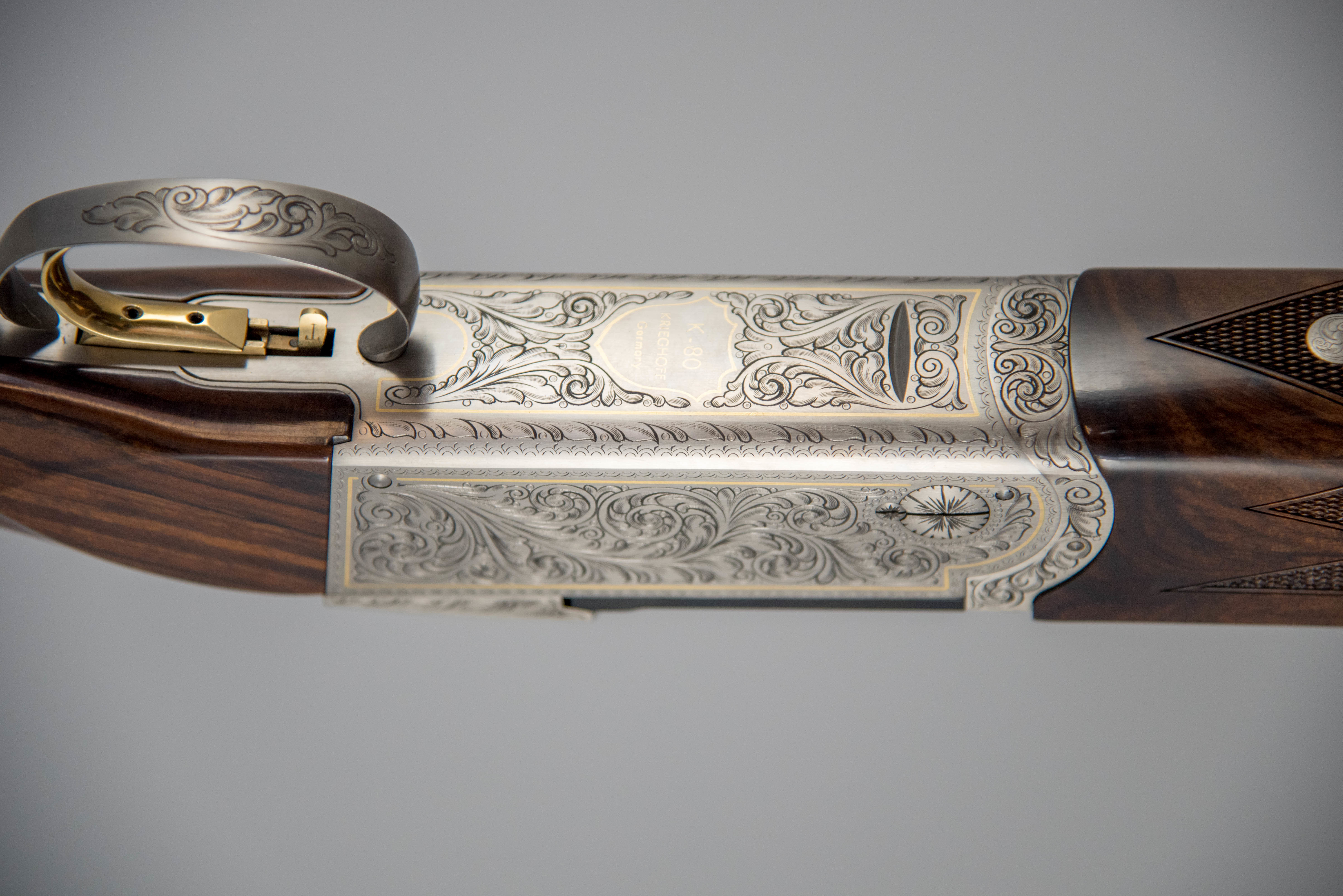 Pre-Owned Krieghoff K80 Parcour Gold Line Super Scroll 12GA 32"
