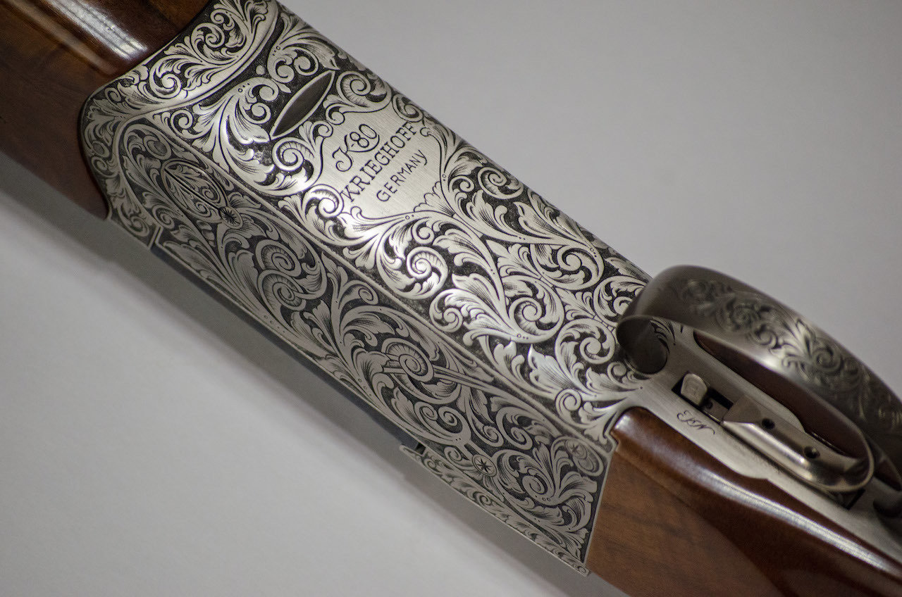 Krieghoff K80 Asprey Scroll Sporting 12GA 32″