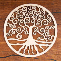 Arbre de vie en bois, 12 cm Arbre de vie en bois, 12 cm
