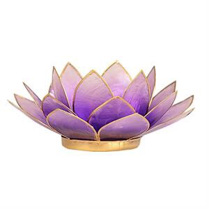 Bougeoir lotus violet Bougeoir lotus violet