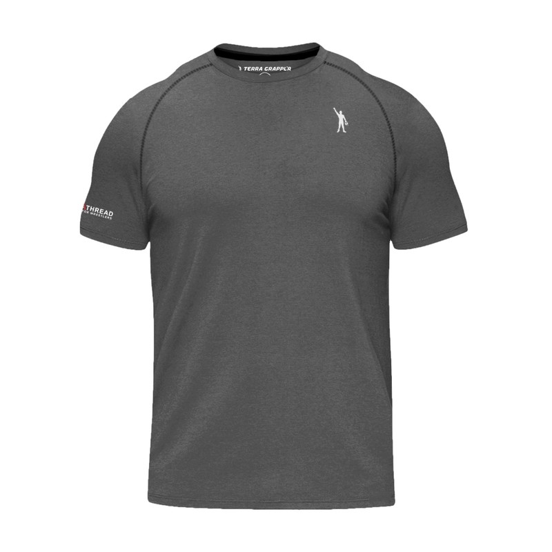 MataThread™ Premier Classic Wrestling Tee - Grey MataThread™ Premier Classic Wrestling Tee - Grey