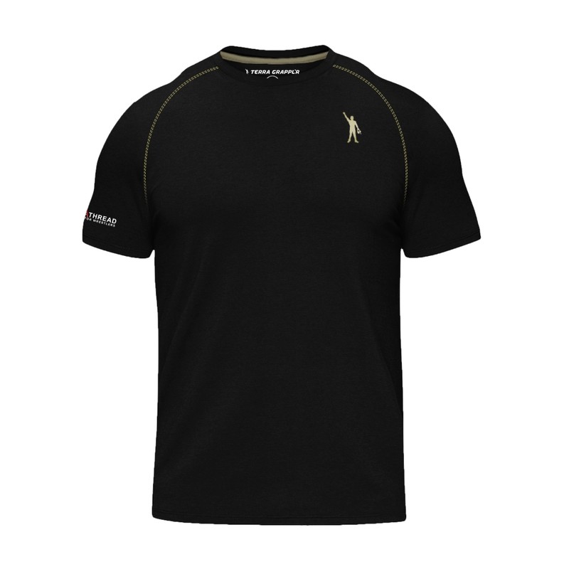 MataThread Premier Classic Wrestling Tee - Black MataThread Premier Classic Wrestling Tee - Black