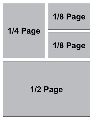 1/8 Page Advertising a 1/8 Page