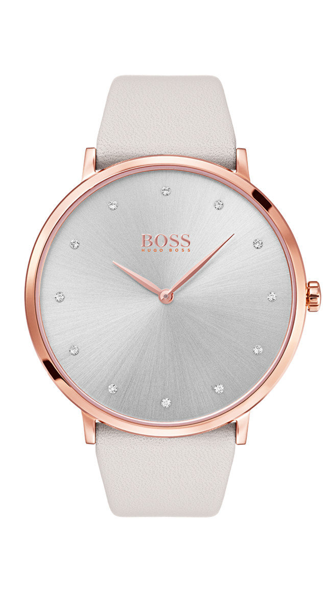 HUGO BOSS Jillian Grey Dial Watch -naisten rannekello 1502412