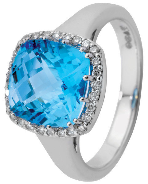 KOHINOOR timanttisormus valkokulta 033-T1174V7