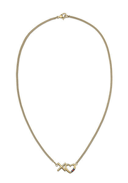 TOMMY HILFIGER Heart Necklace GP X THJ2700799