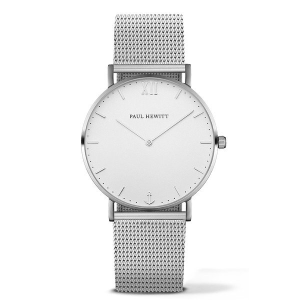 PAUL HEWITT Sailor Line 36 White Sand Stainless Steel Metal Watchstrap Stainless Steel PH-SA-S-Sm-W-4 M