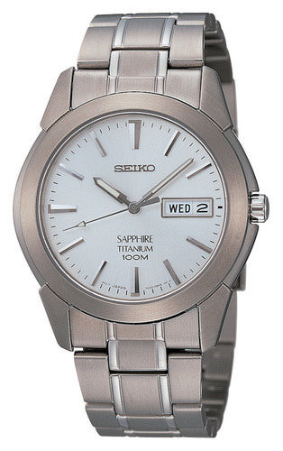 SEIKO Titanium -miesten rannekello SGG727P1