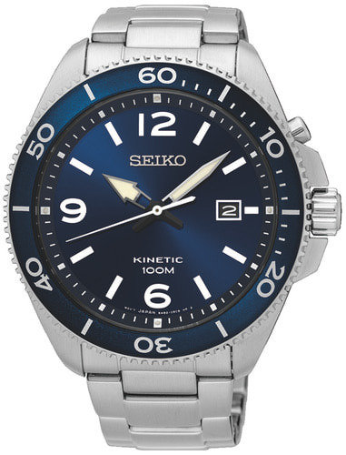 SEIKO Kinetic -miesten rannekello SKA745P1