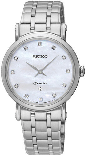 SEIKO Elite Premier -naisten rannekello SXB433P1