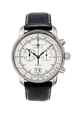 ZEPPELIN 100 Jahre Chrono Ronda5020B -miesten rannekello ZEPPELIN 100 Jahre Chrono Ronda5020B -miesten rannekello