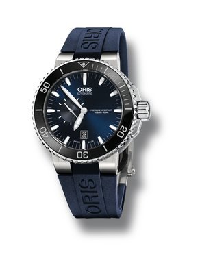 ORIS Aquis Small Second, Date -miesten rannekello ORIS Aquis Small Second, Date -miesten rannekello