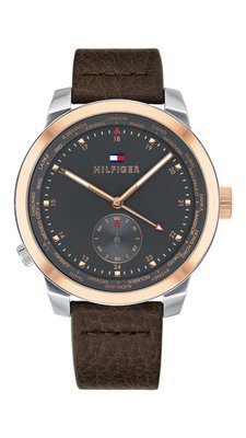 TOMMY HILFIGER Denim Pinnacle -miesten rannekello TOMMY HILFIGER Denim Pinnacle -miesten rannekello