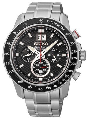 SEIKO Sportura Chronograph -miesten rannekello SEIKO Sportura Chronograph -miesten rannekello