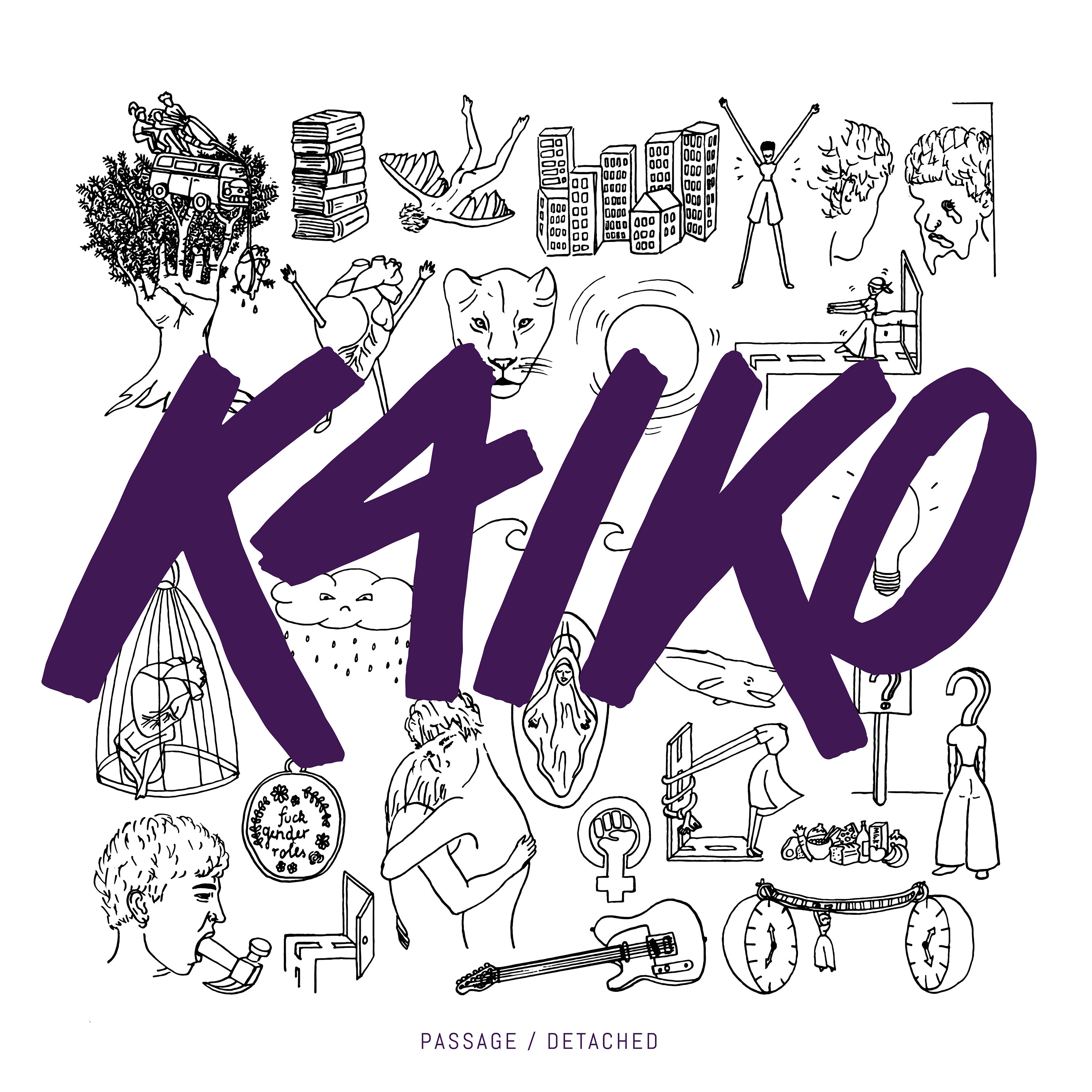 KAIKO: "Passage / Detached" (colored Vinyl EP) INK 103