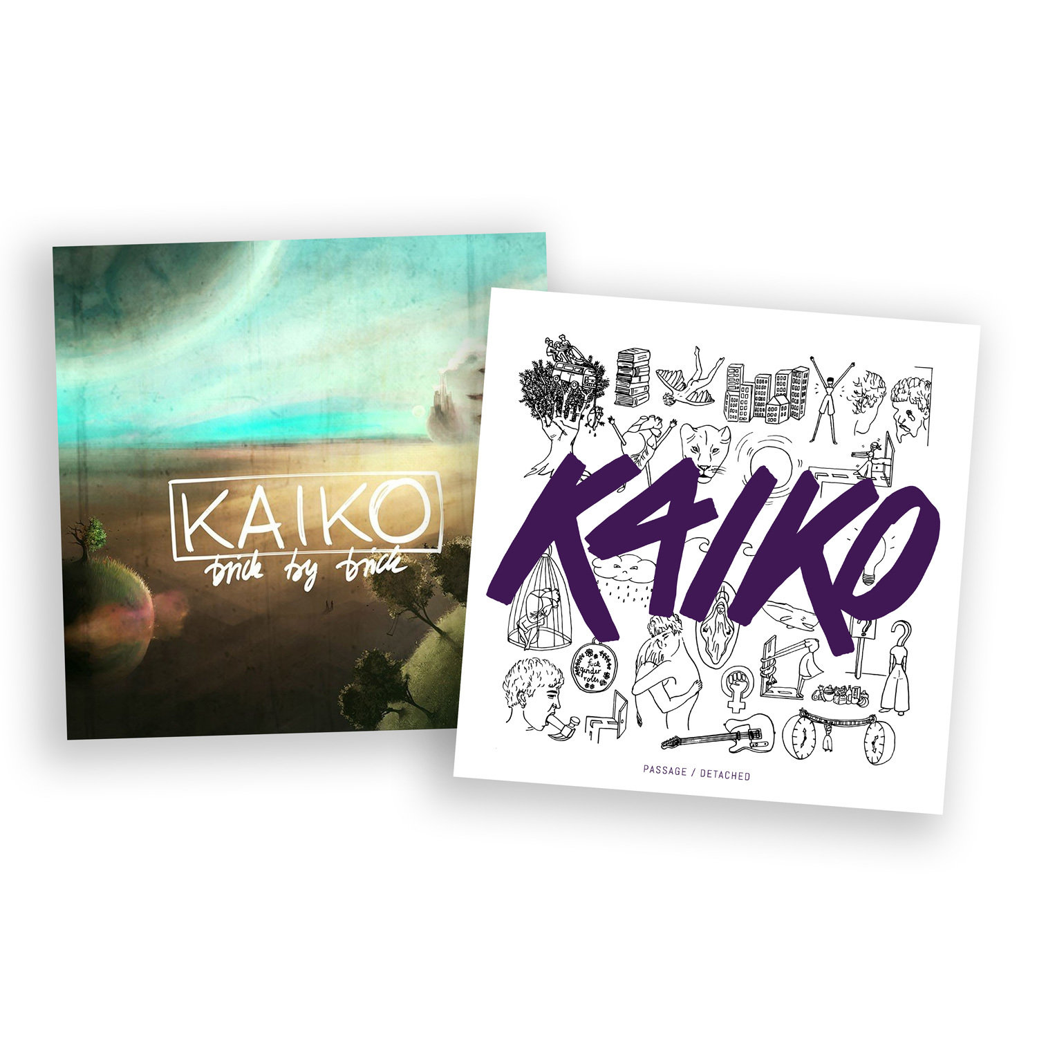 KAIKO Vinyl-Spezial: Brick by Brick (LP) + Passage / Detached (12'' EP) 00001