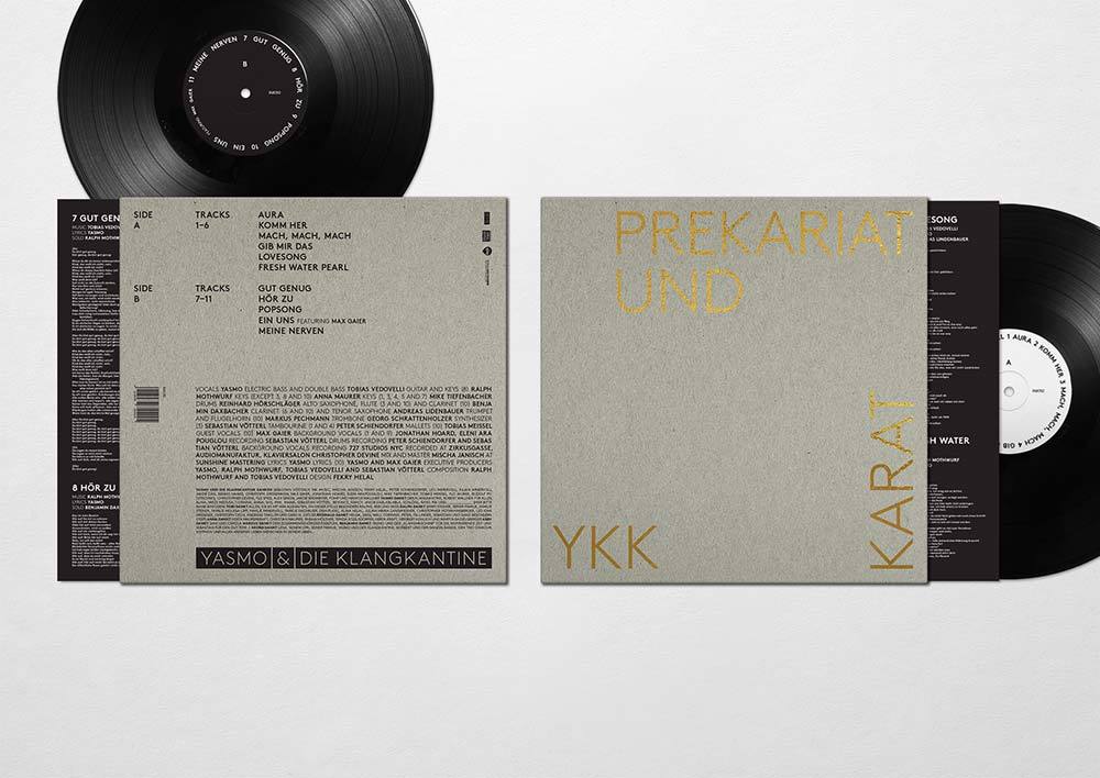 Yasmo & die Klangkantine: "Prekariat und Karat" (LP)