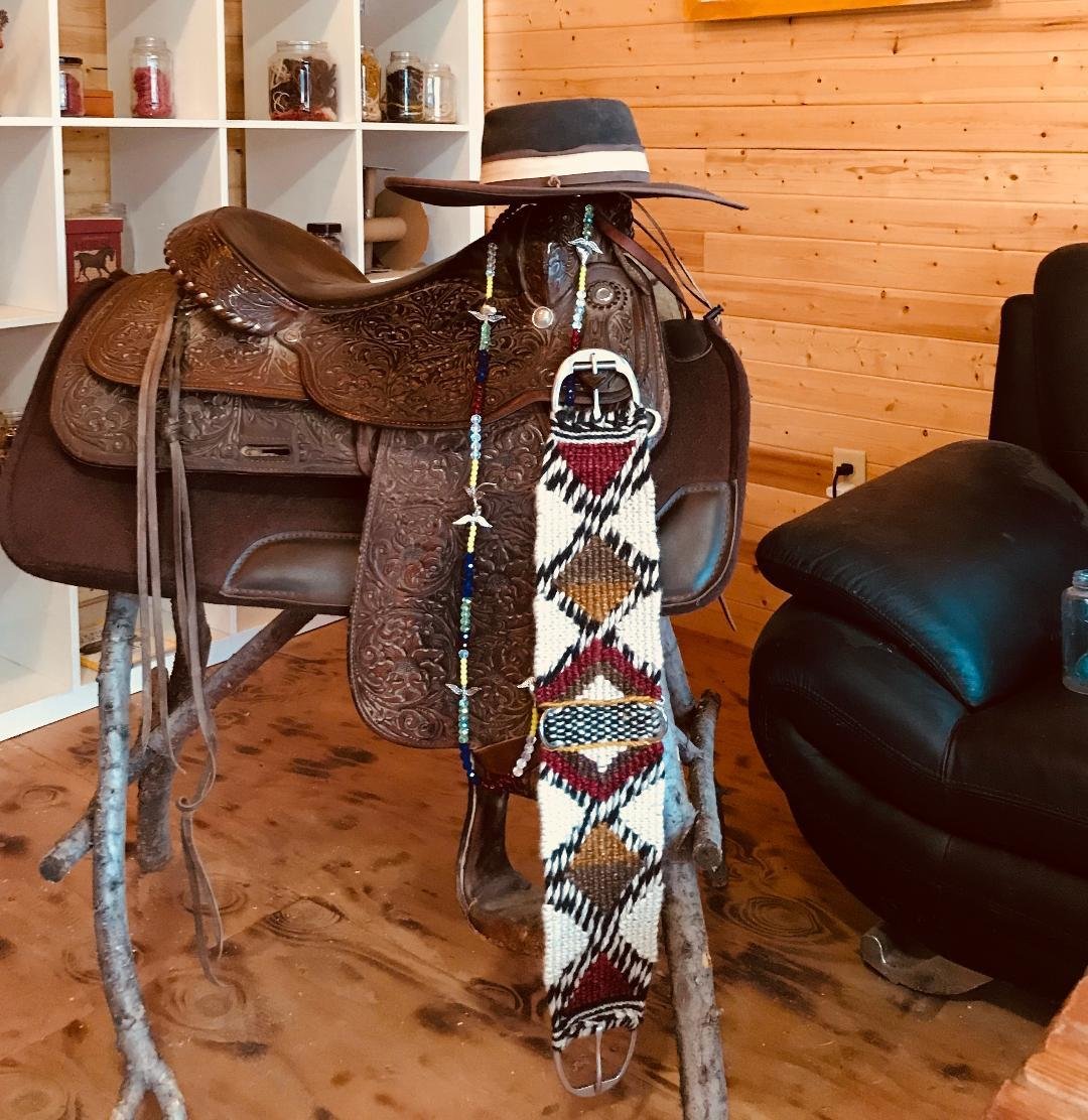 Custom Mohair Cinch The Wildflower Ranch