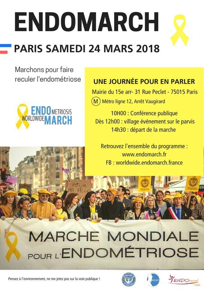 Béret Jaune souvenir ENDOmarch