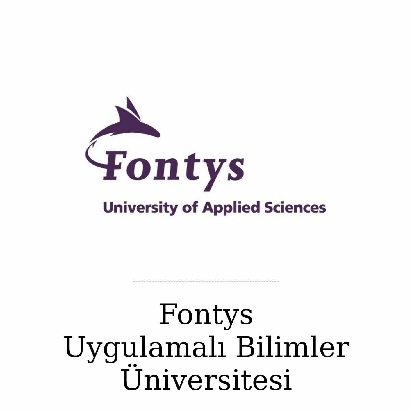 Fontys University of Applied Sciences Fontys University of Applied Sciences