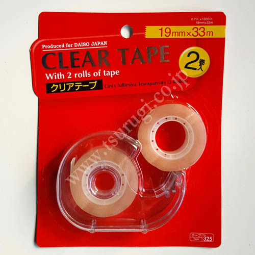 Clear Tape 19mm x 33m OST087