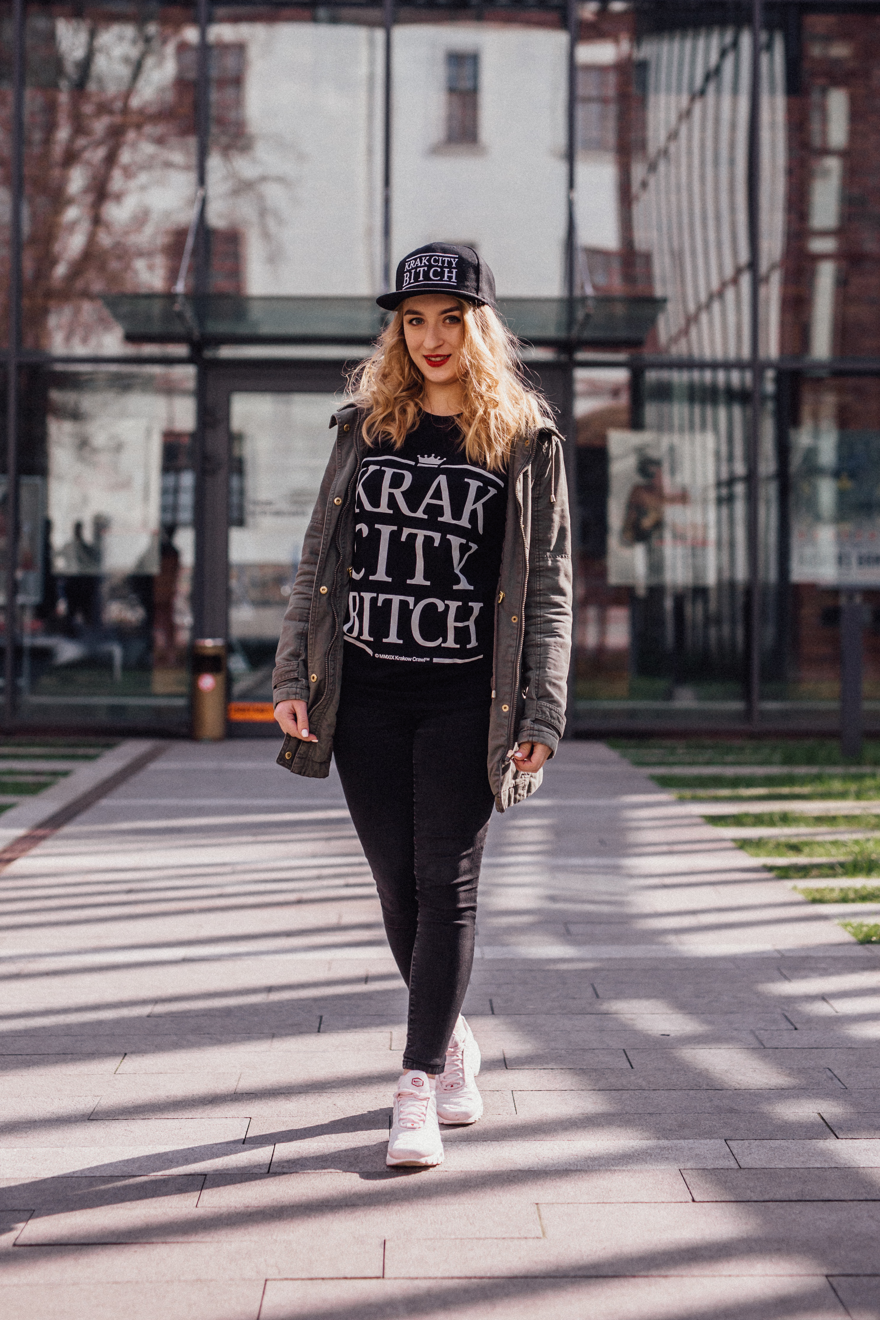 Krak City T-Shirt Black Small