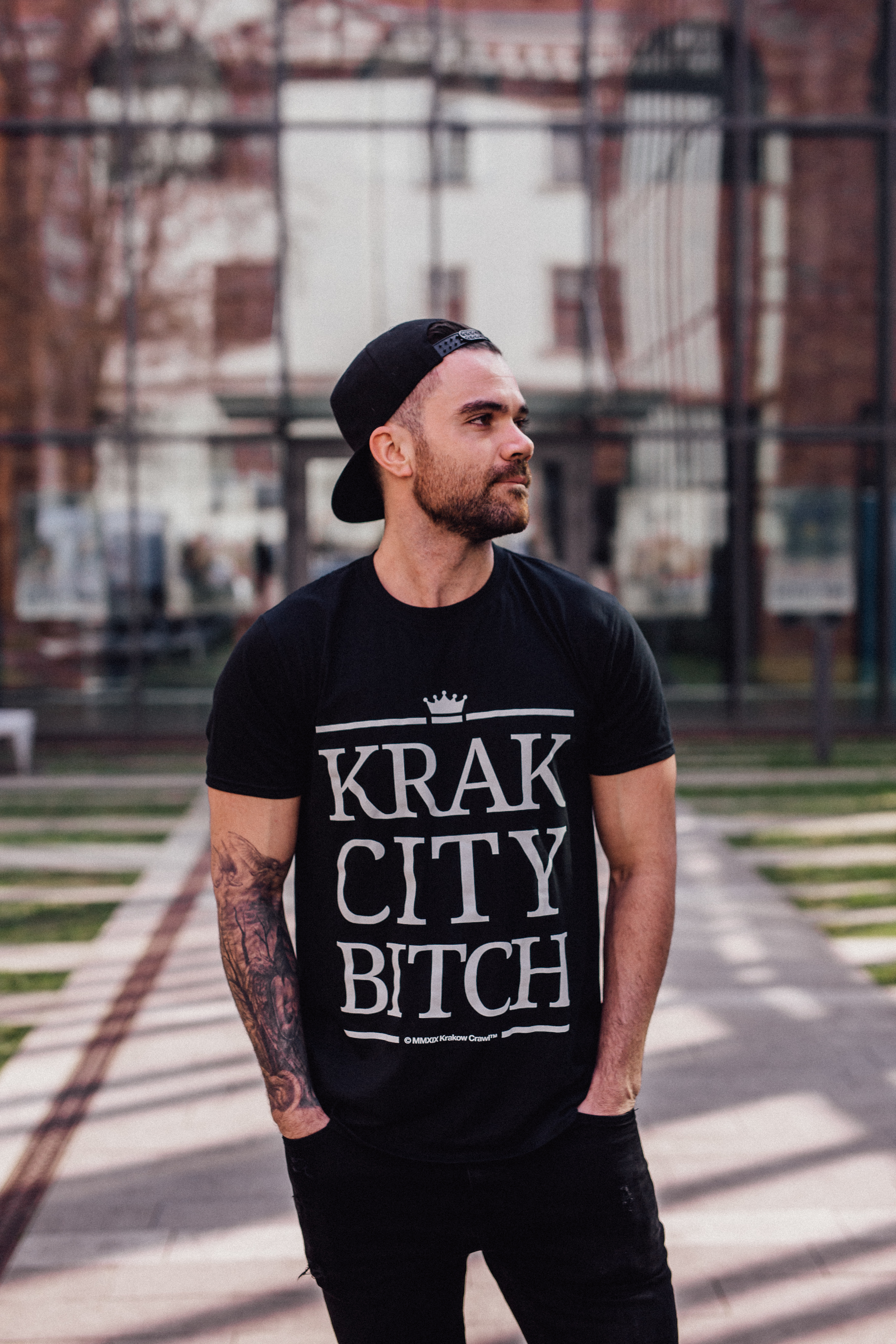 Krak City T-Shirt Black X-Large 00008