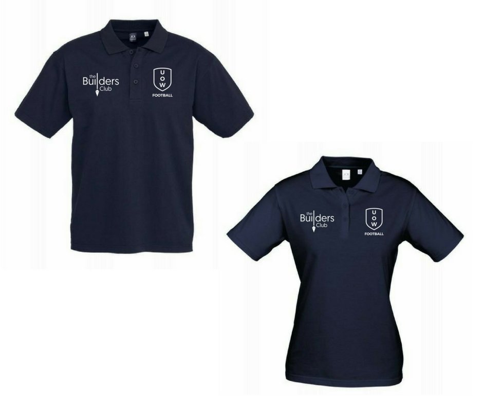 UOWFC Mens/Womens Club Basic Polo - (With Builder's Club Member discount) 01