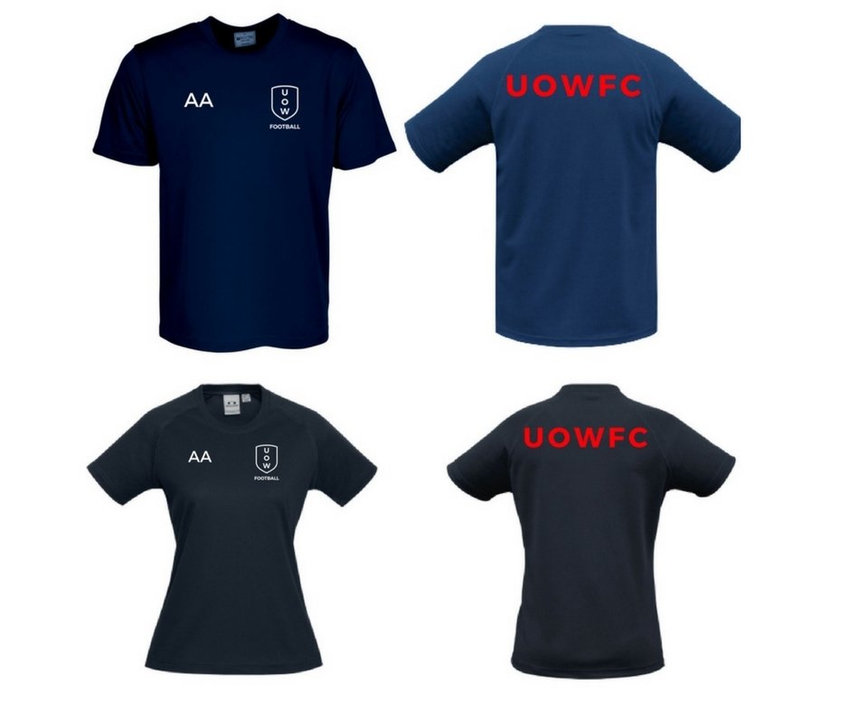 UOWFC Club Mens/Womens T-Shirt/Training Top 09