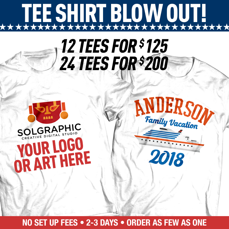 12 TEE SHIRT BLOW OUT BLOWOUT001