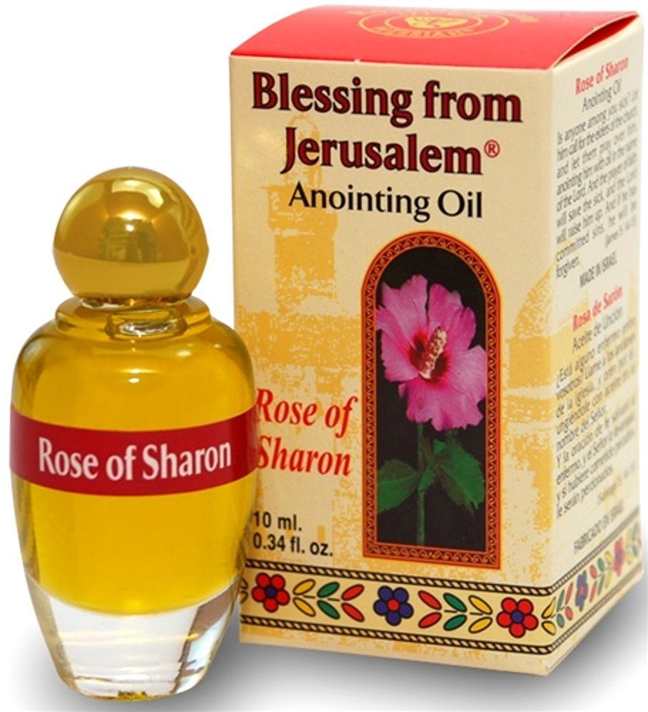 (Rose of Sharon) Biblically Inspired Jerusalem Anointing oil - 10 ml. 00017