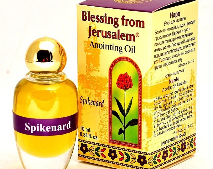 (Spikenard) Biblically Inspired Jerusalem Anointing oil - 10 ml. 00036