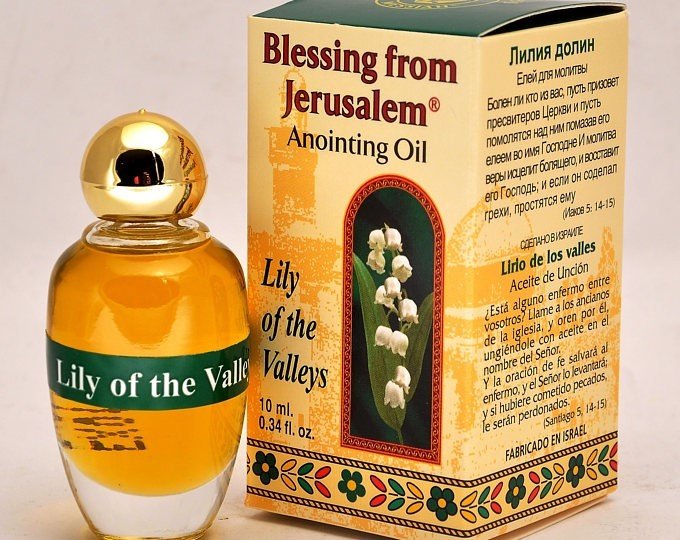 (Lily of the Valleys) Biblically Inspired Jerusalem Anointing oil - 10 ml. 00039