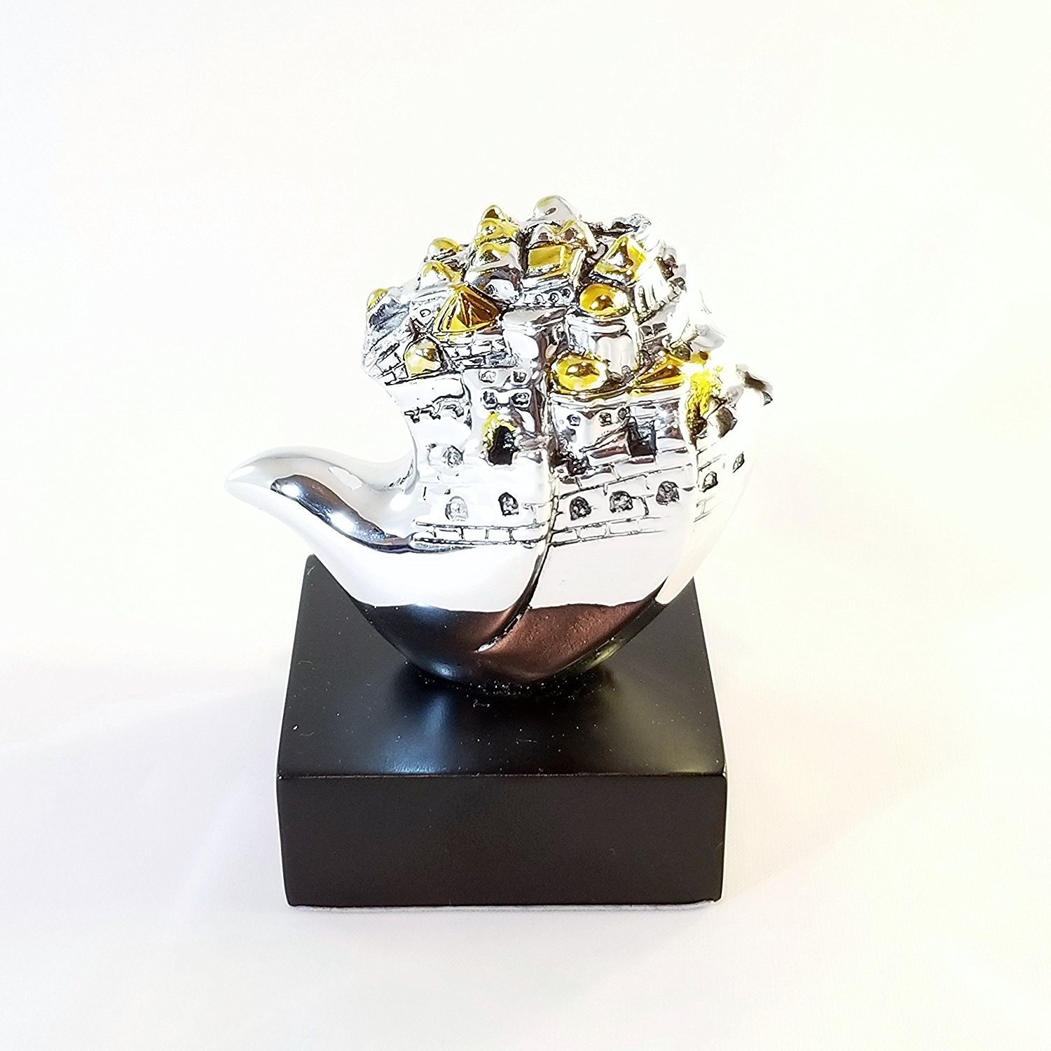 Sterling Silver Plated Old City of Jerusalem miniature 00046
