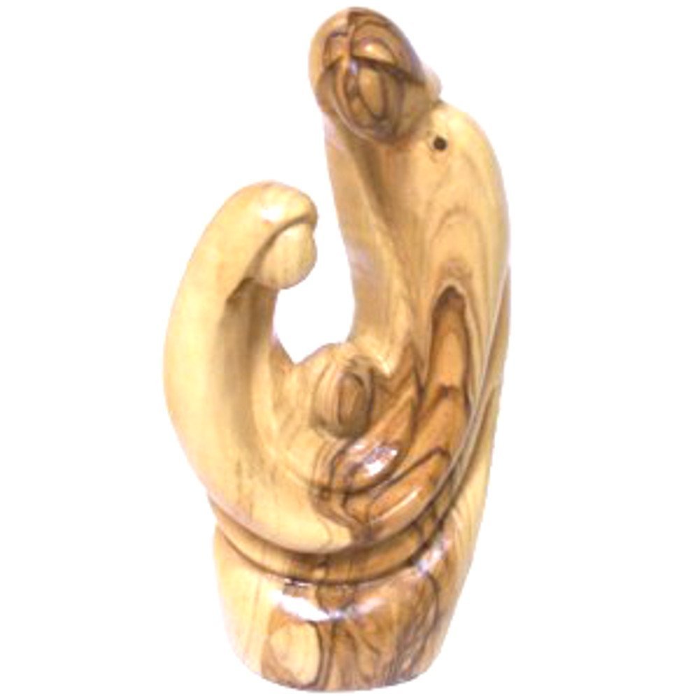 Olive Wood Holy Family Statue 00081