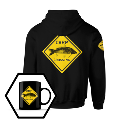 Carpcrossing Classic Hoodie + Free Coffee Mug Carpcrossing Classic Hoodie + Free Coffee Mug
