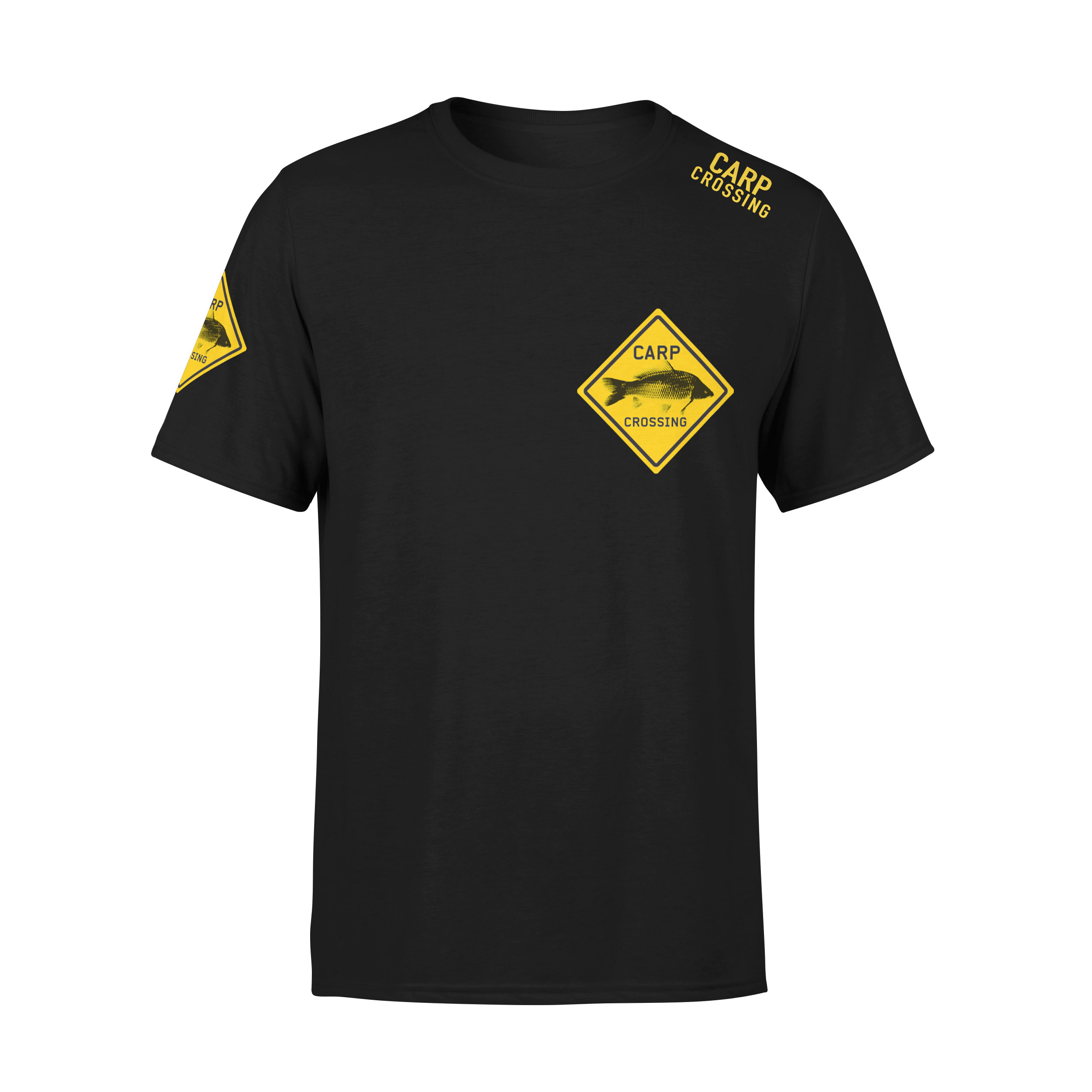 Carpcrossing Classic Carp T-shirt Black ct0001