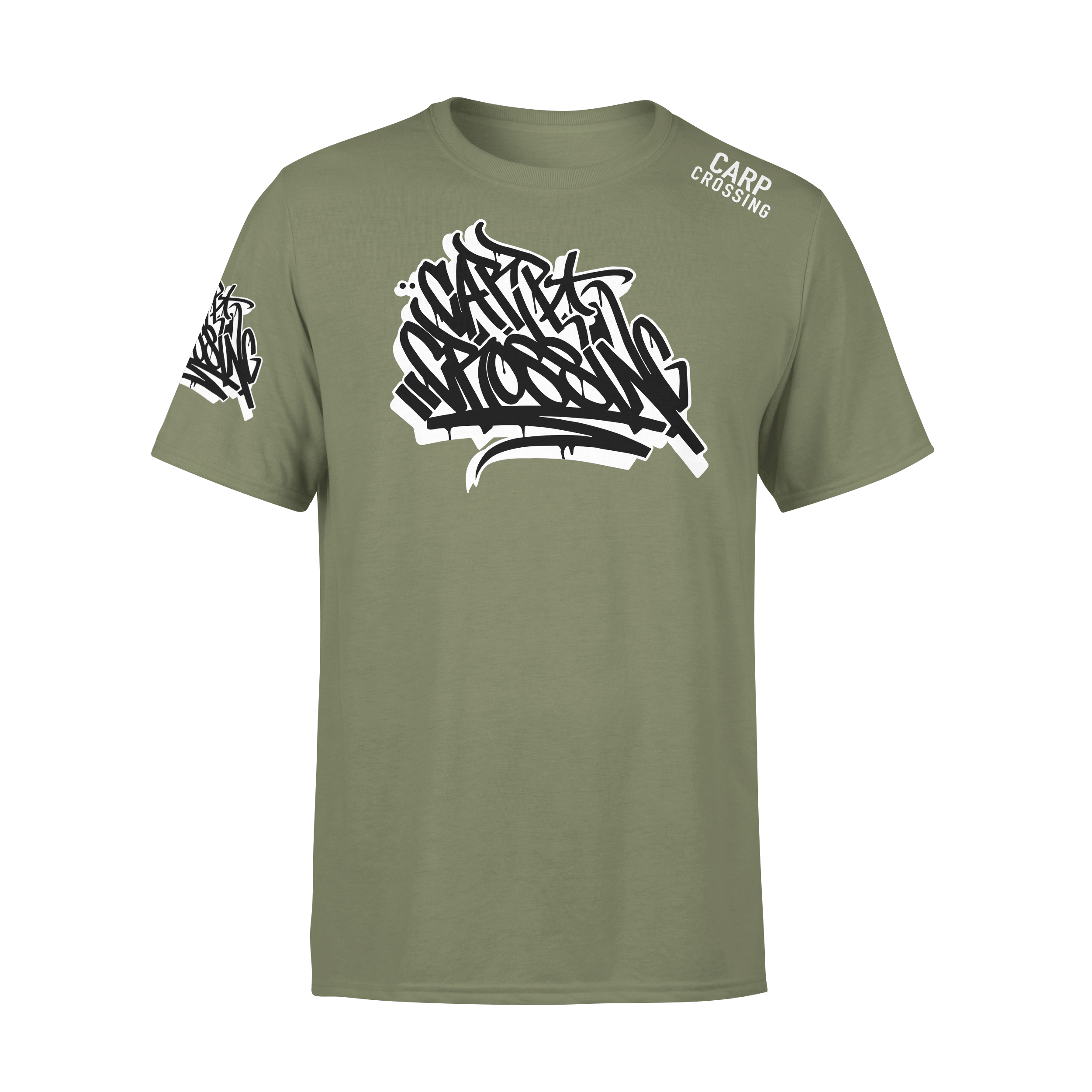 Carpcrossing Urban Carp T-Shirt Green ccurban3