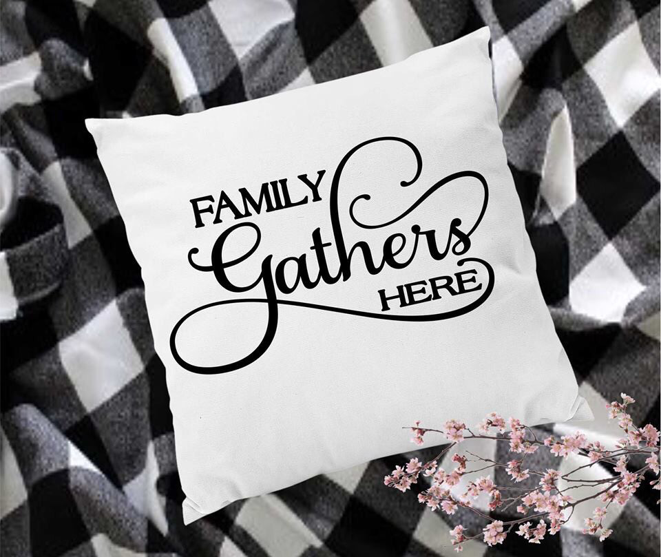 Screen Printed Throw Pillows