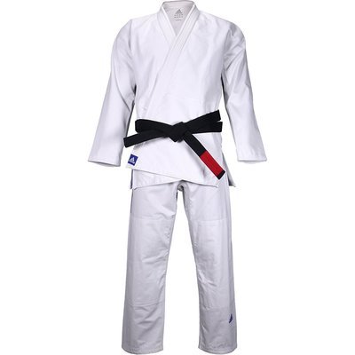 KIMONO JIU-JITSU BRASILEIRO ADIDAS CHAMPION IBJJF JJ601 BRANCO