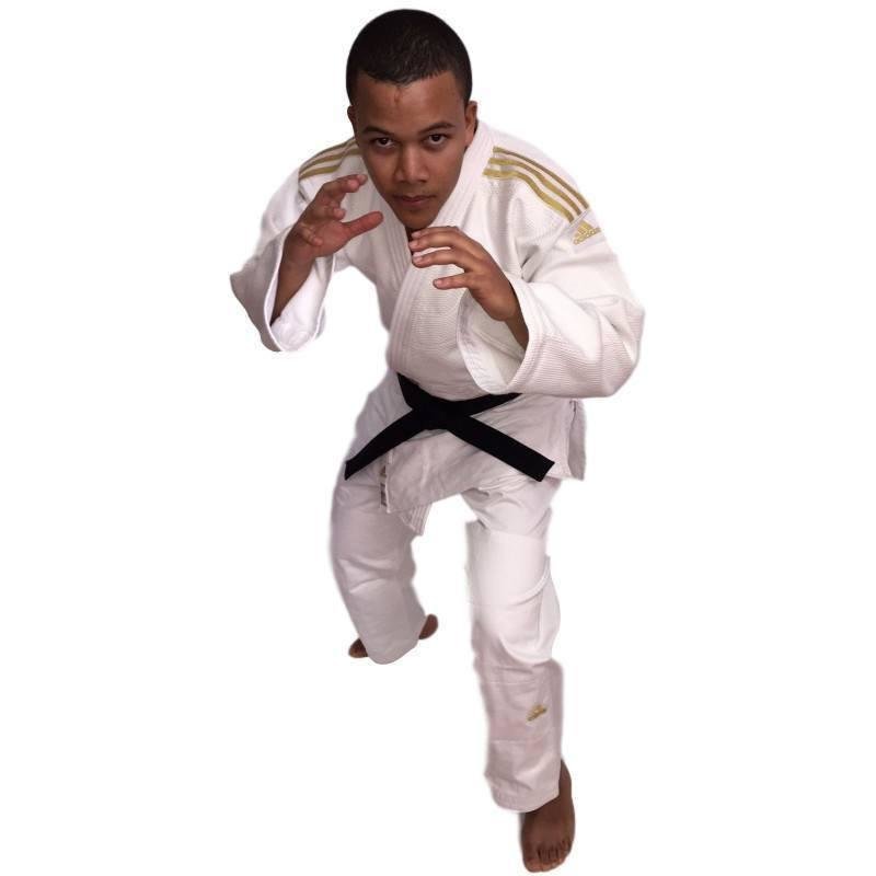 JUDOGI ADIDAS CHAMPION II IJF 2015 BRANCO