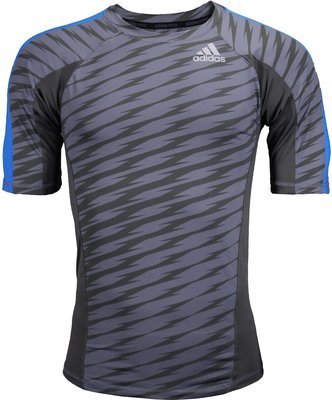 ADIDAS RASHGUARD MMA ULTIMATE CINZA E AZUL