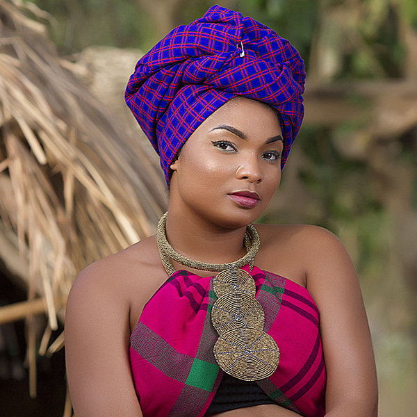 Bronze Matte Beaded Neck Piece ADK-KO-003