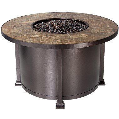 Ow Lee 42 Rd Chat Height Santorini Iron Fire Pit Fire Pits